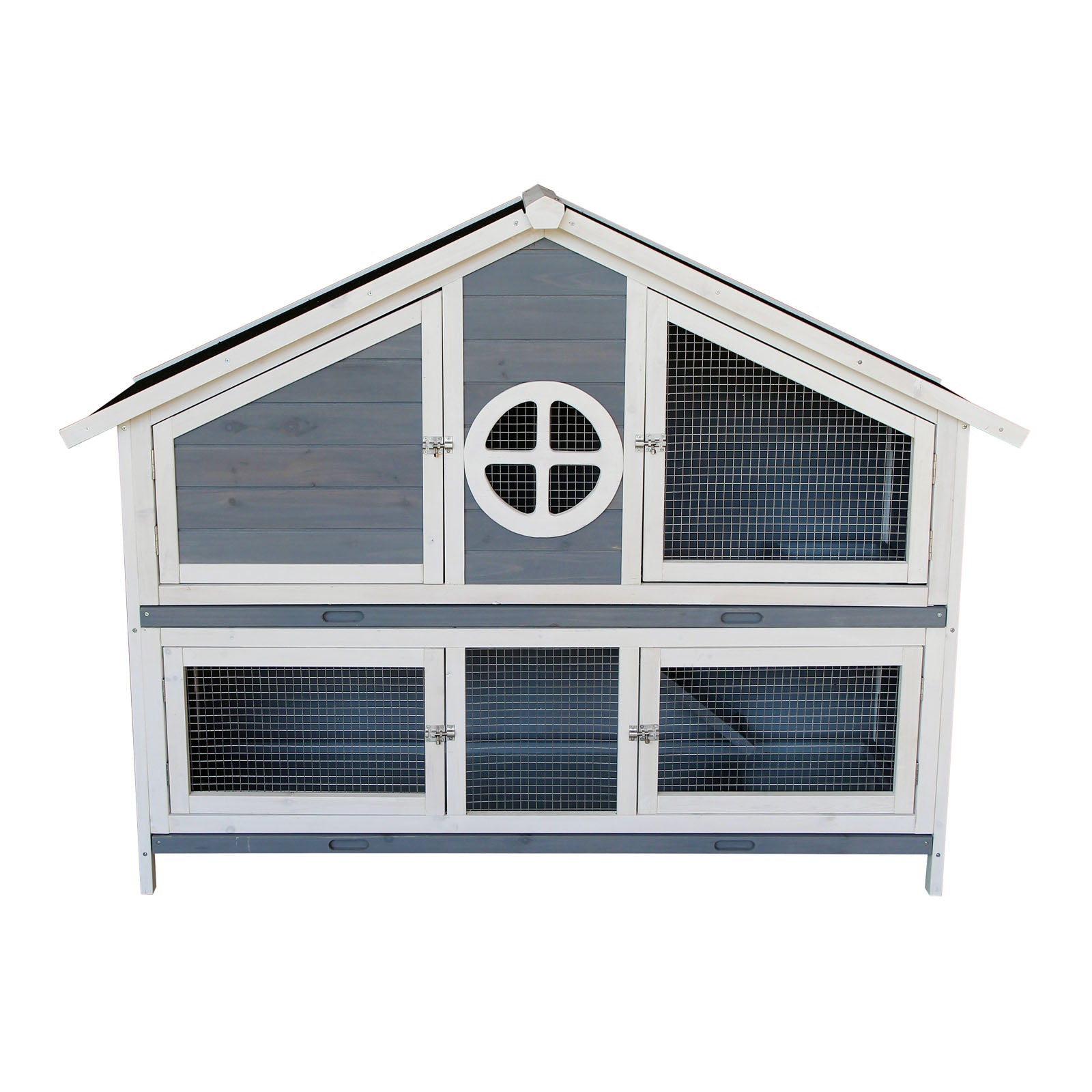 Conigliera gabbia per conigli lepri roditori recinto recinzione