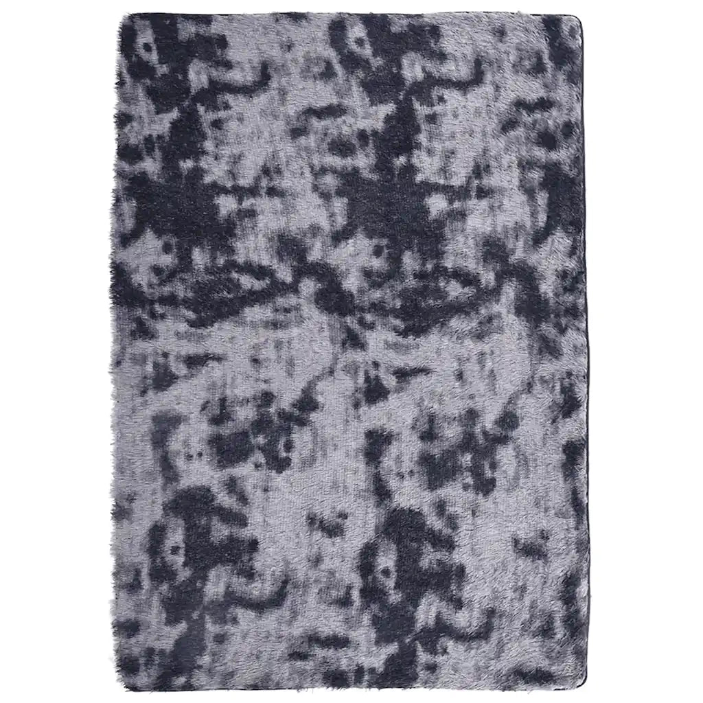 Tappeto Shaggy a Pelo Lungo NAVARRA Grigio Scuro 240x340 cm 4102856