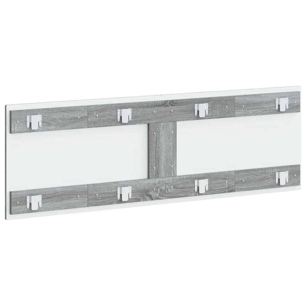 Testiera da Muro BREDA Sonoma grigio Legno ingegnerizzato 897611