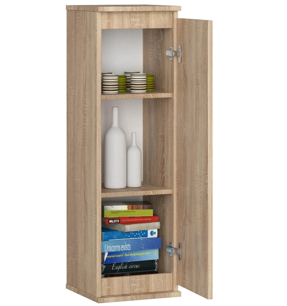 Armadietto a parete con ante strette AKORD W30 Sonoma Quercia 30 cm 1 anta 30x30x99 cm