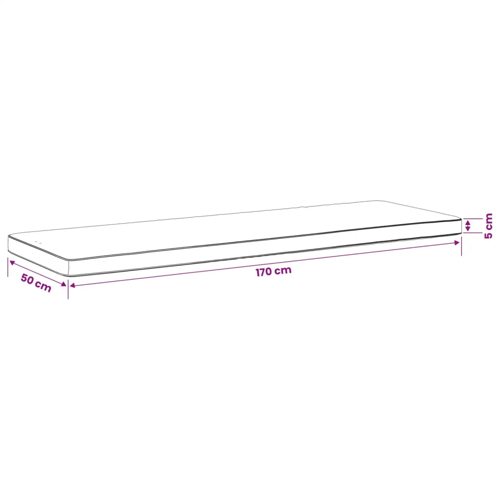 Cuscino per Panchina a 1 Pezzo VUGHT 100% Poliestere 952140