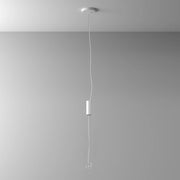 Maytoni Sospensione Zon 1 luce bianco alluminio