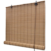 Tapparella Avvolgibile in BambÃ¹ Marrone 120 x 220 cm cod mxl 54059
