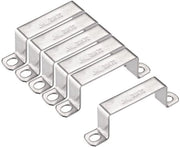Connettore a U con 6 pezzi - Beugel a forma di U - Cinghia a tubo in acciaio inossidabile - Morsa Heavy Duty - Corrosione resistente - Materiale duraturo