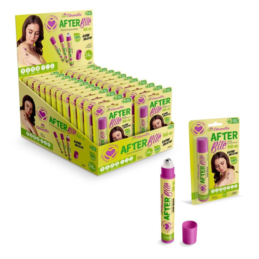 Trade Shop - Penna After Bite Roll-on 10ml Sollievo Rapido Punture Insetti Citronella -