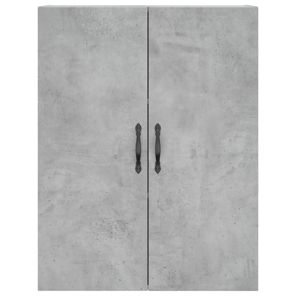 Credenza Grigio Cemento 69,5x34x180 cm in Legno Multistrato 3198181