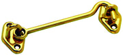 GANCIO FERMAPERSIANE OTTONE LUCIDO mm.100 10.00 pz