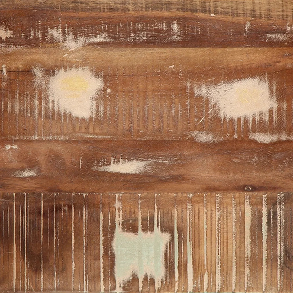vidaXL Comodino 37x32x50 cm in Legno Massello di Recupero