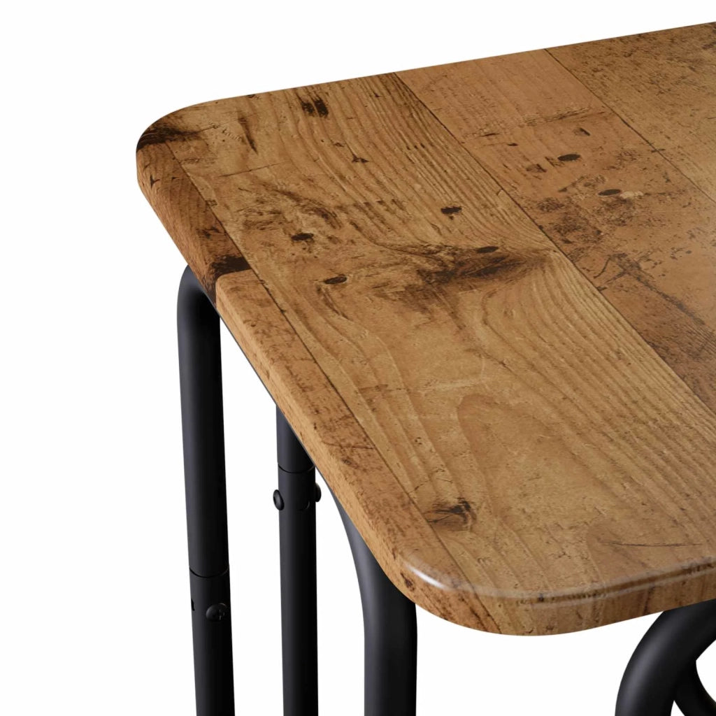 Tavolino da salotto Legno antico 40 x 40 x 45 cm 8007707