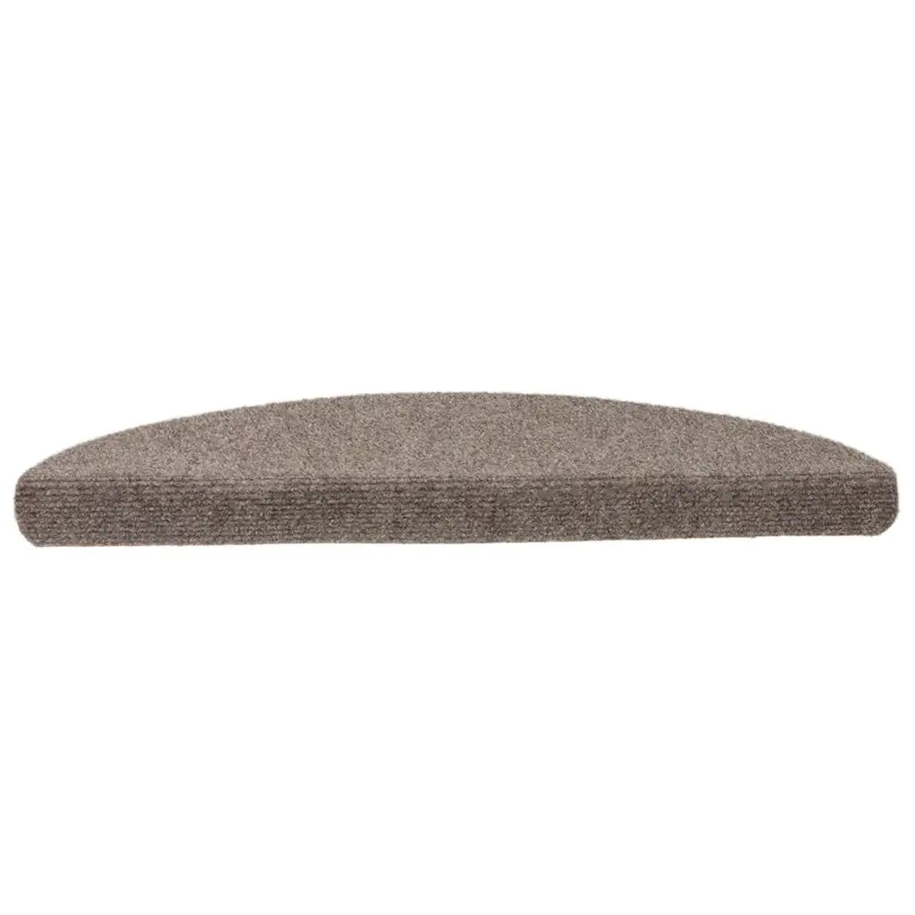 Tappetini per scale autoadesivi 15 pz | Gradini per Scale 65x21x4 cm beige semicircolari grandi