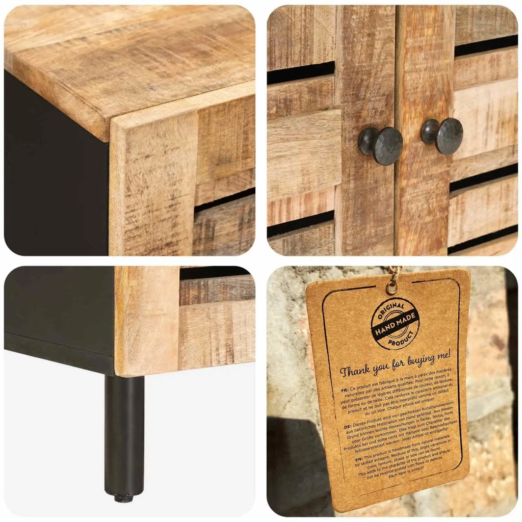 Armadi di Stoccaggio Motivo Motivo 60 x 33 x 75 cm Naturale 4018846