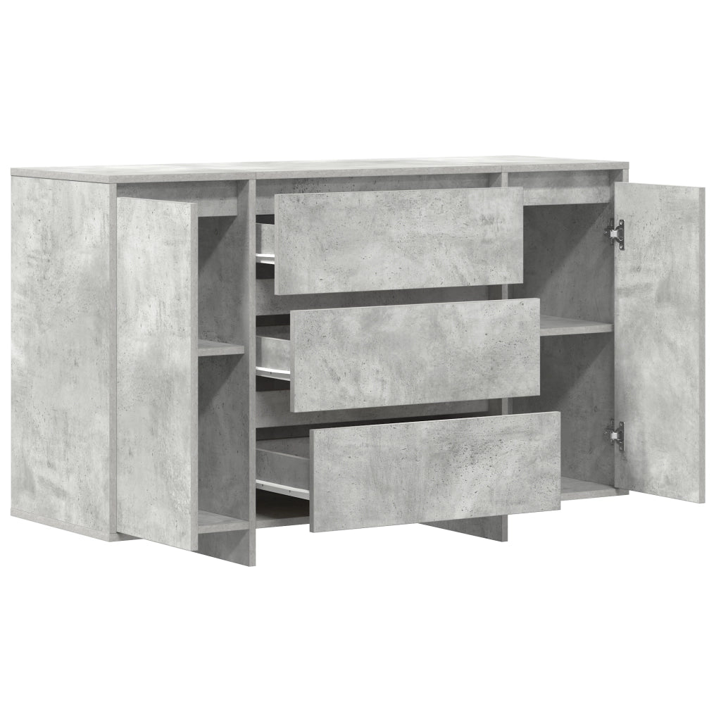 Mobile Concreto Grigio 120x41x75 cm Legno ingegnerizzato