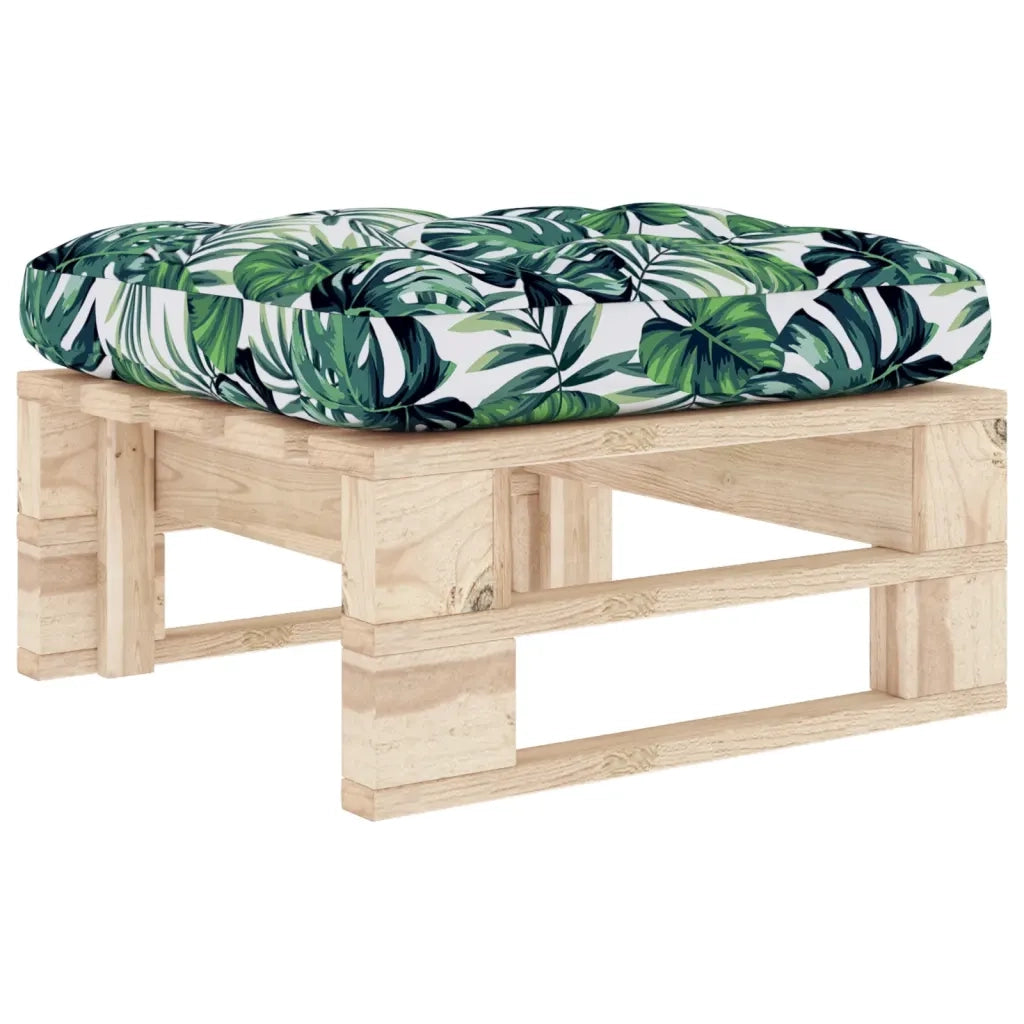 Ottomana da Giardino Pallet in Legno di Pino Impregnato CFW8967444