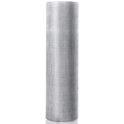 Rete da pollaio galvanizzata con spessore 0,6mm, Rete per pollaio e piante 0,9x15m con fori di 7mm