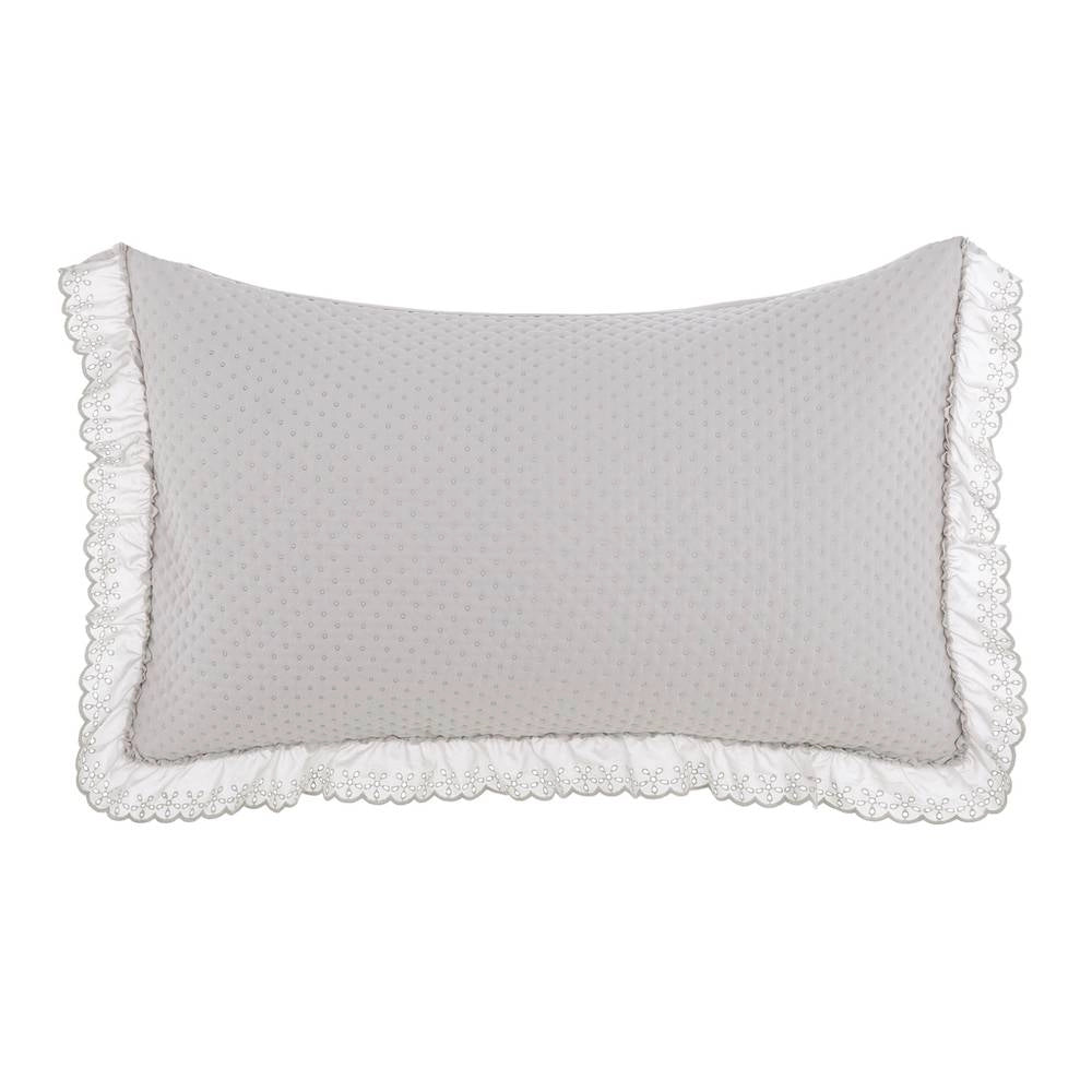 Copriguanciali con Gale in Pizzo Shabby Chic TuTu Set 2 Pz Blanc Mariclò