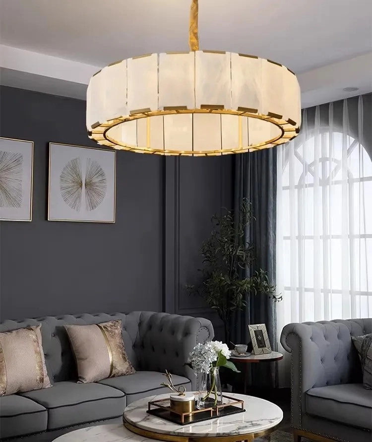 Lampada Da Soffitto APP1797-8CP Brush Gold