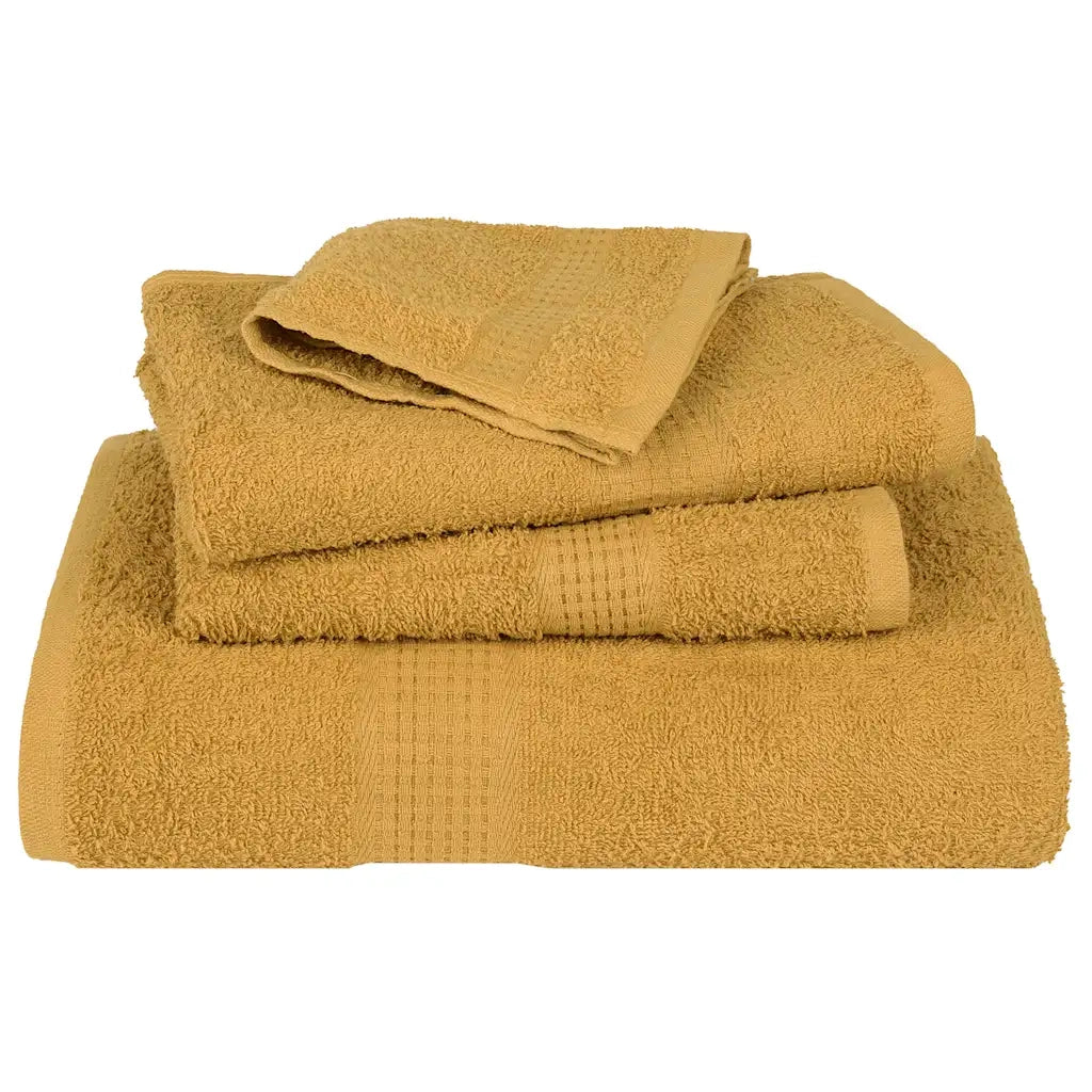 Set di asciugamani 6 pezzi FROGN Oro 360 g/m² 137084