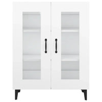 Credenza Bianca 69,5x34x90 cm in Legno Multistrato 812123