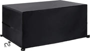 Hoezen per esterno rettangolari/quadrati waterproof anti-UV stoffa 420D Oxford - 190 x 140 x 74 cm