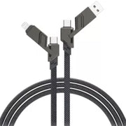 Trade Shop - Cavo Dati Ricarica Lightning Usb Type-c Q-sj886 4 In 1 60 W 100 Cm Multifunzione -