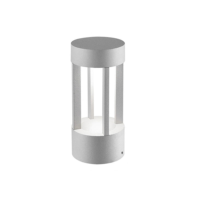 Applique da Esterno HANG Grigia LED 7W 360° IP65 3000K CRI90 - Rossini Group, Lampada da Parete per Illuminazione Architetturale