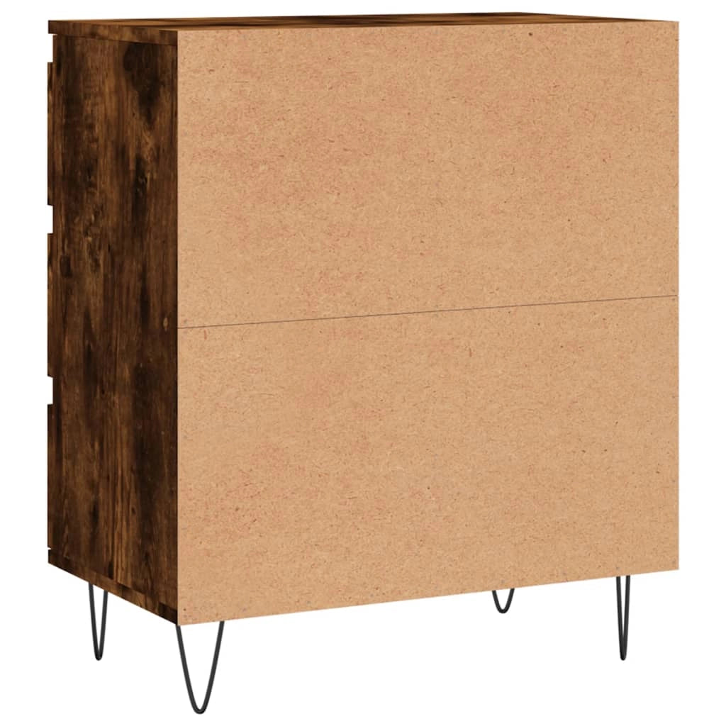 Buffet credenza cassettiera armadio mobile contenitore organizer per cucina soggiorno salotto 60 x 35 x 70 cm legno ingegnerizzato marrone 02_0030993