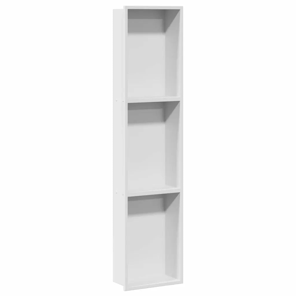 Nicchia per doccia Bianco 90 x 20 x 9,5 cm Acciaio inossidabile CFW3722500