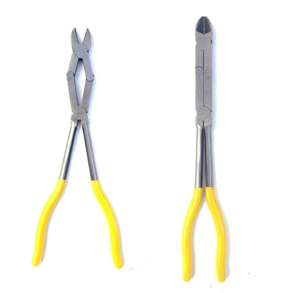 TRONCHESE PINZA DA TAGLIO TRONCHESINA DOPPIO SNODO EXTRA LUNGA 30CM