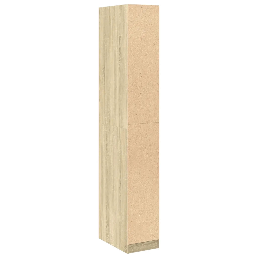 Armadio Rovere Sonoma 30x50x200 cm in Legno Multistrato CFW3903274