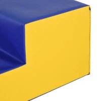 Set 7 Blocchi di Costruzioni Morbide per Bambini in schiuma, 50x50x25 cm, Multicolore