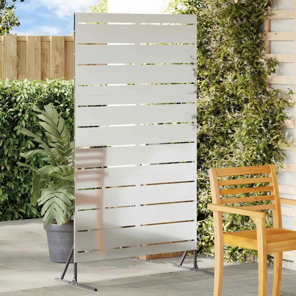 Schermo per Privacy Grigio 100 x 50 x 180 cm Acciaio CFW7309471