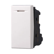 Pulsante 1P 16A Colore Bianco Compatibile Con Bticino Axolute