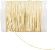 75 m Cavo in Vara 0,6 mm - Beige per Gioielleria e Progetti DIY