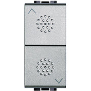 Bticino Livinglight Tech commutatore doppio tasto NT4027