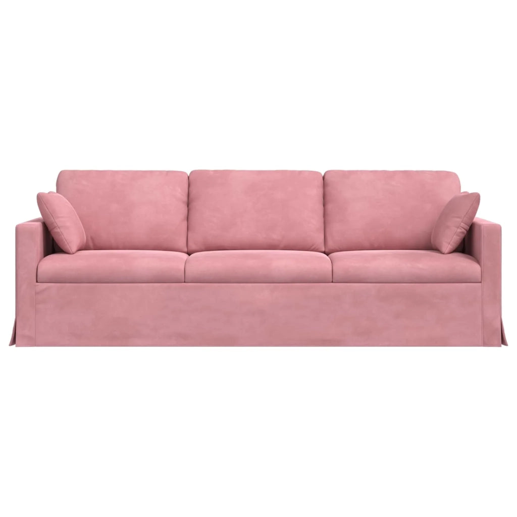 Divano | Divano da soggiorno | Sofa Rosa 228 x 78 x 80 cm Velluto