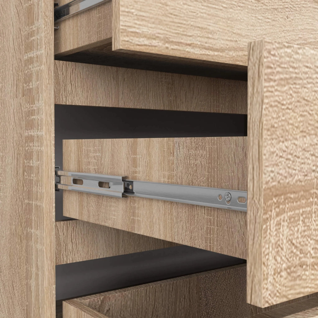 Cassettiera AKORD K160 Sonoma Quercia 160 cm 8 cassetti 160x40x99 cm