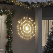 Illuminazione di Natale Galassia 140 LED Bianco Caldo 17 cm 356219