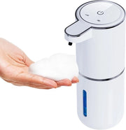 Dispensatore di sapone automatico senza contatto per installazione a parete - caricabile via USB e gestito da sensore