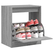 Scarpiera Grigio Sonoma 60x42x69 cm in Legno Multistrato 839985