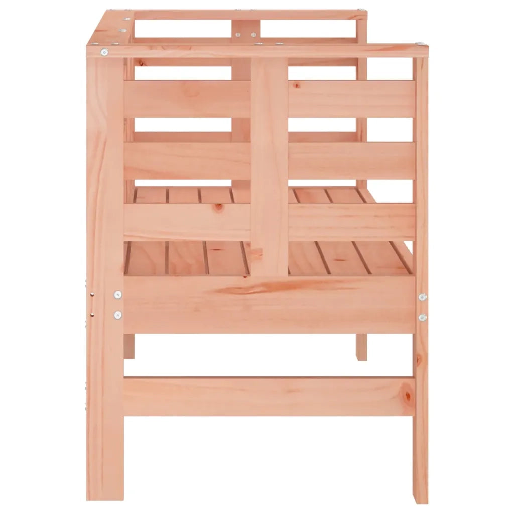 Panca da Giardino 111,5x53x71 cm in Legno Massello di Douglas 825140