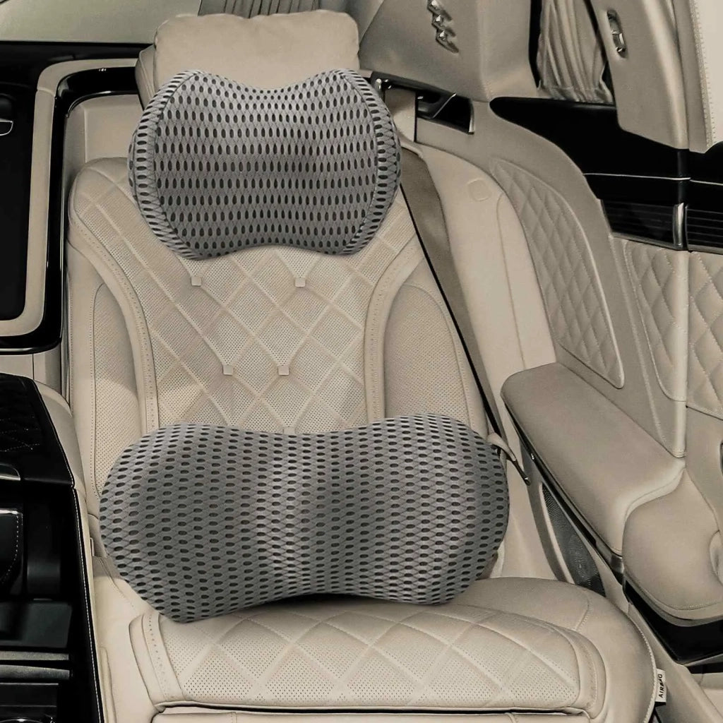 Cuscino cervicale, Cuscino lombare Grigio Schiuma Memory CFW1551814
