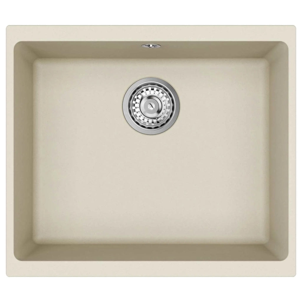 Lavello Beige 530 x 460 mm 80% Quarzo e 20% Resina