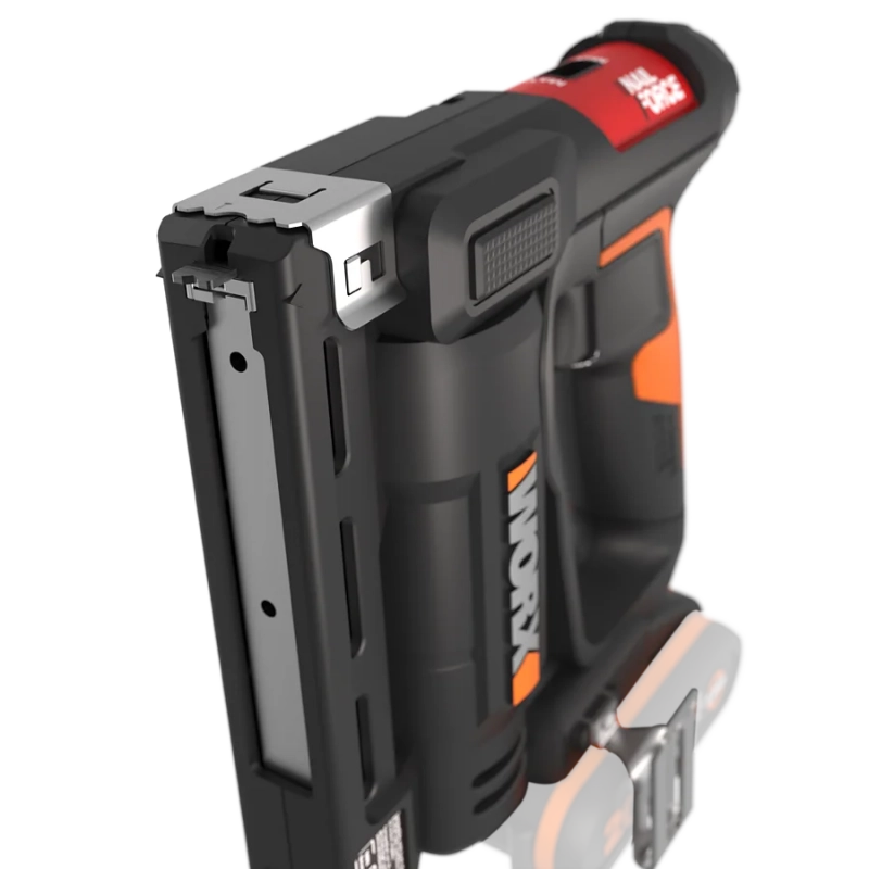 Chiodatrice graffatrice WX843.9 20 Volt per graffe 614 millimetri e chiodi 15 millimetri corpo macchina - Worx