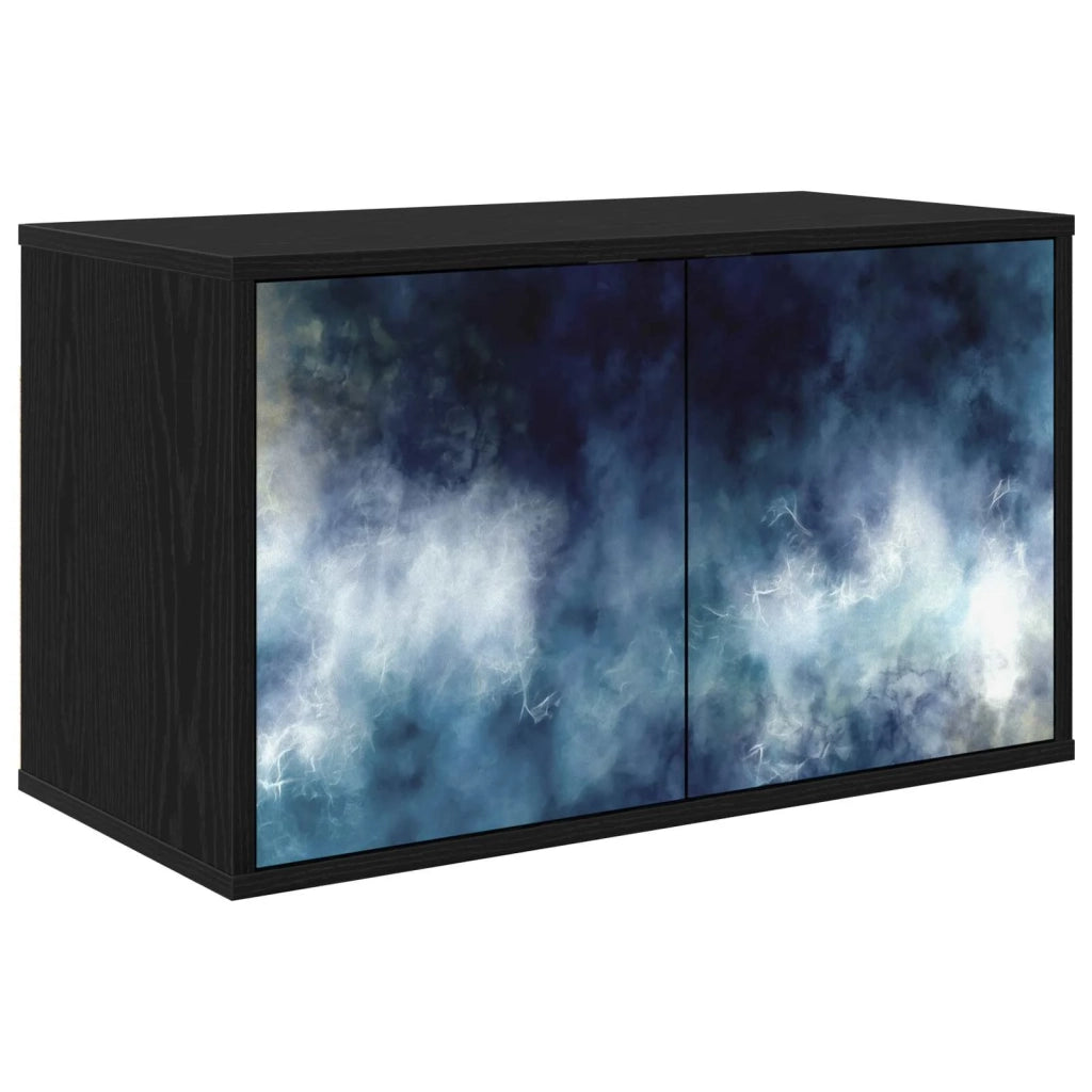 Mobile TV da Parete RAALTE 69 x 33 x 40 cm Rovere Nero 8007116