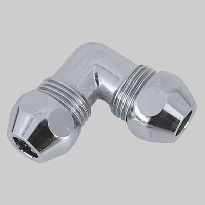 RACCORDO CURVO DOPPIO CROMATO  10x10     VA ALBERTONI