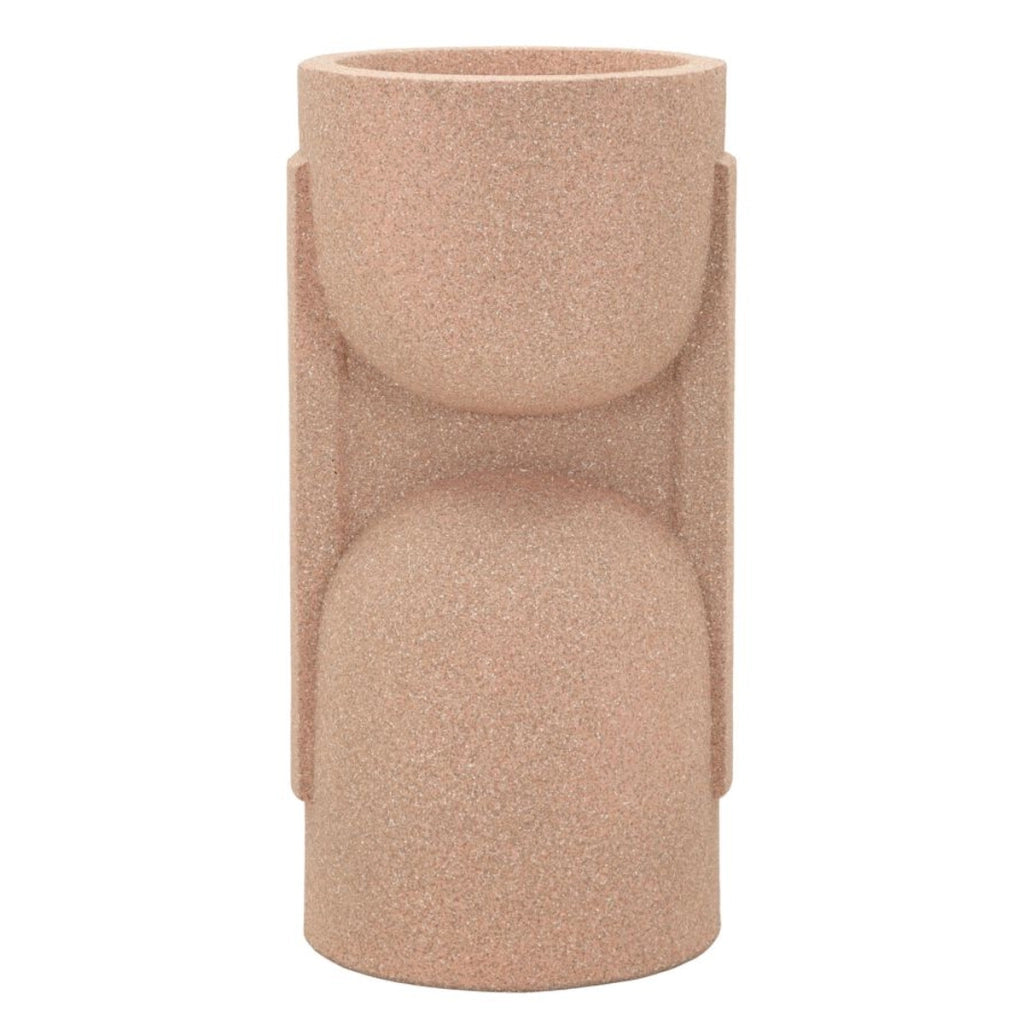 Vaso per Piante VKH1040, Rosso, Poliresina, 36x34x70,5 cm