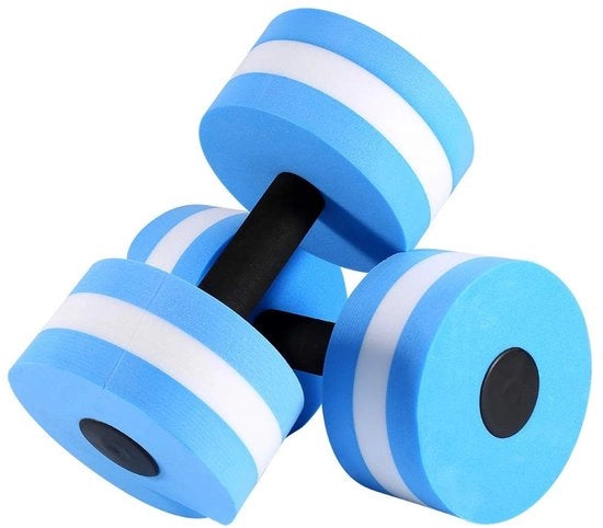 Accessori per acqua 2 pezzi - Pesi EVA per nuoto - Accessori per allenamento in acqua - Accessori per ginnastica acquatica - Pesi per resistenza - Ideali per allenamento del torso - Pesi per nuoto a forma di palla