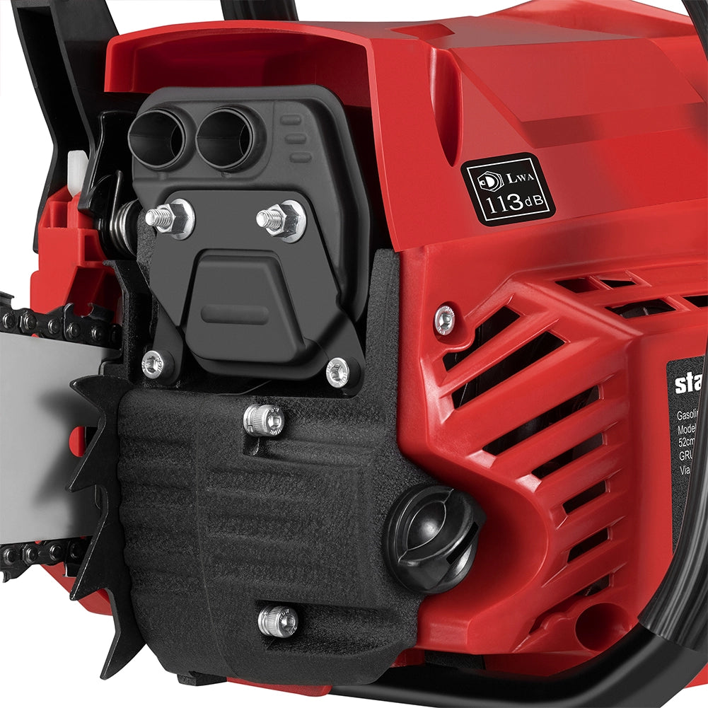 Motosega a scoppio Benzina 2 Tempi 52 cc Lama 50 cm Taglia Legna Rami EasyStart