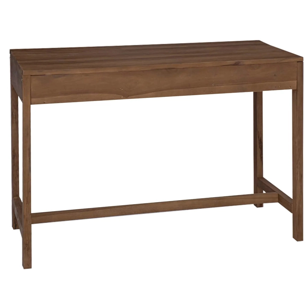 Scrivania con Cassetti Naturale Legno di teak solido 42026904
