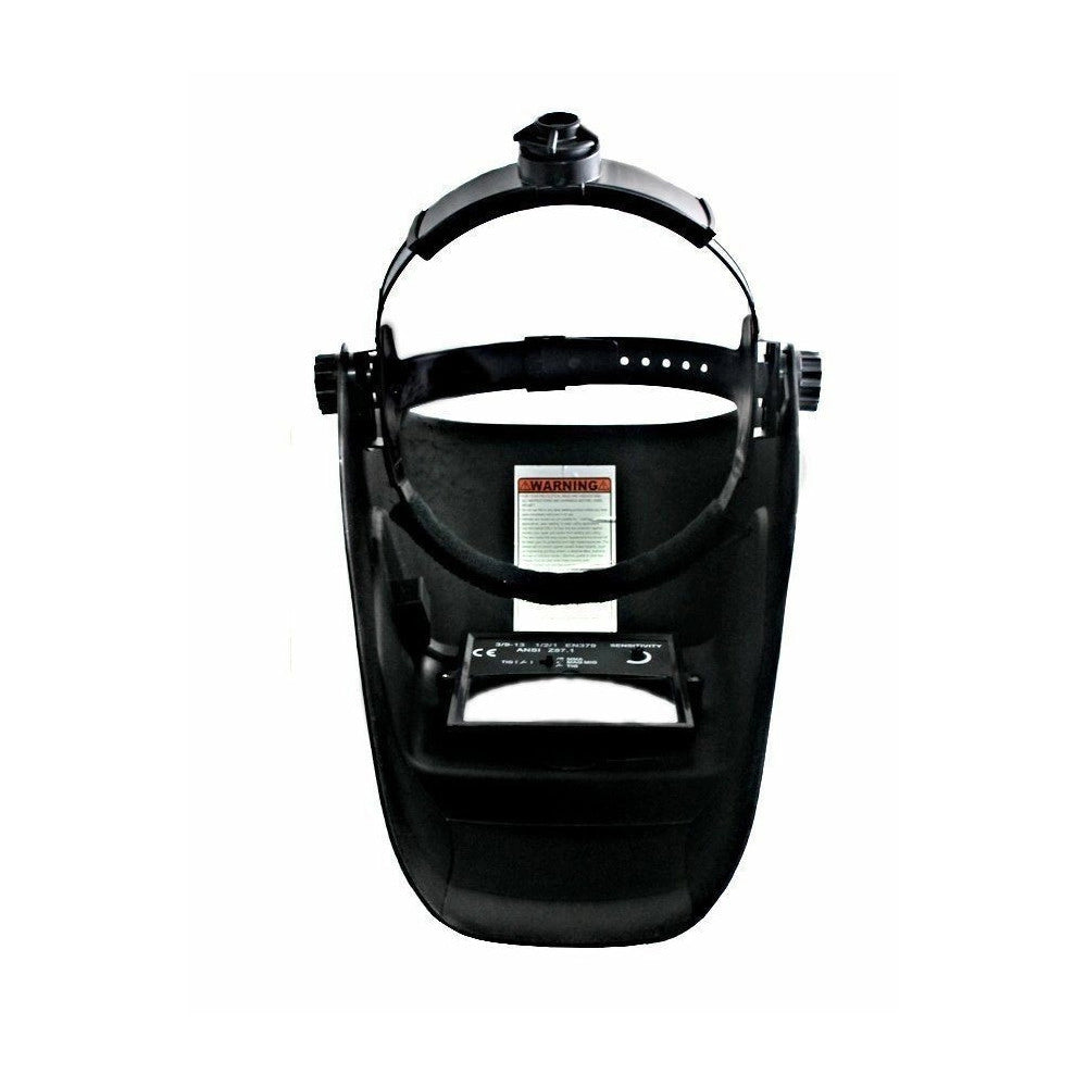 Trade Shop - Maschera Per Saldatura Casco Per Saldatori Fabbro Protezione A Cristalli Liquidi -